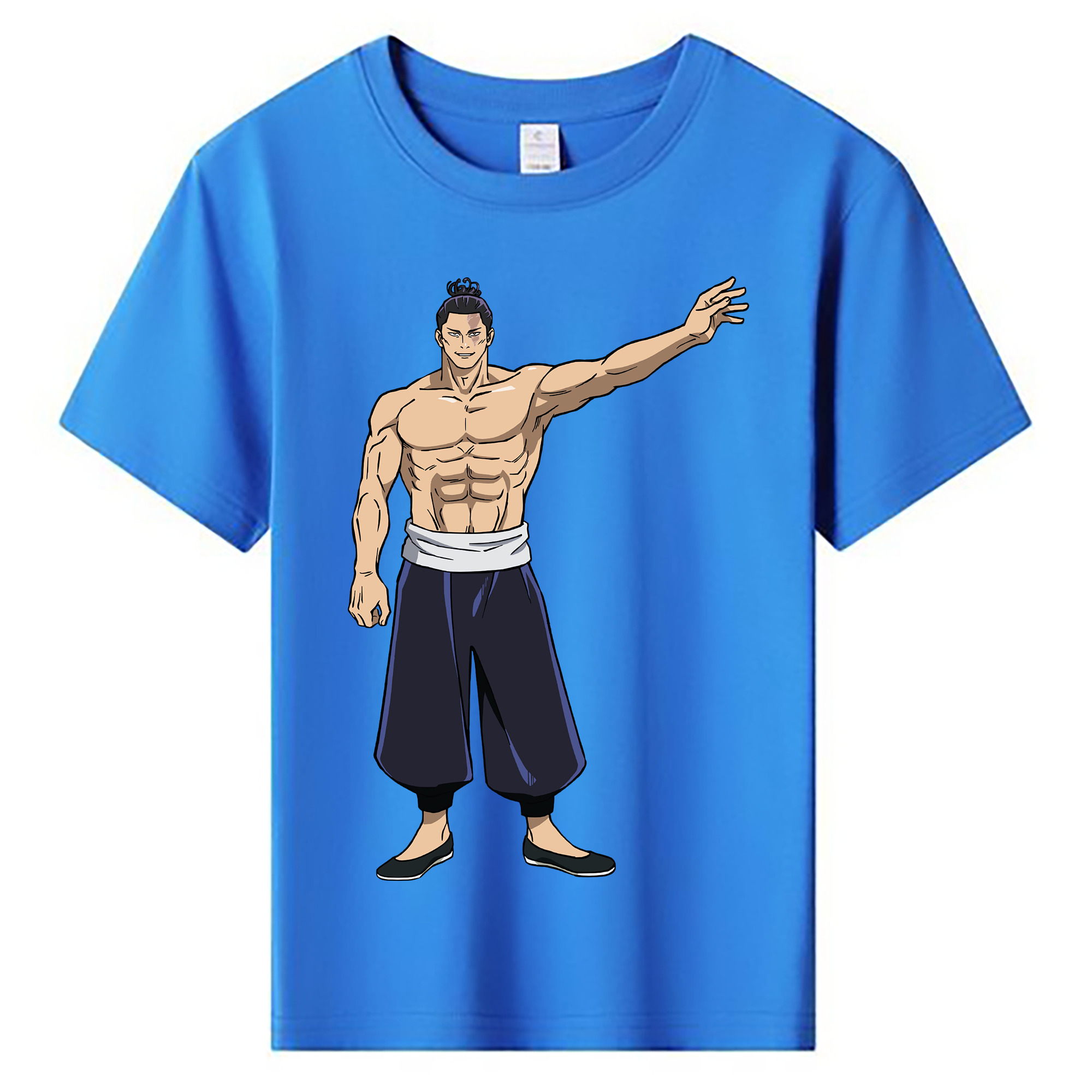 （画像用） 呪術廻戦 Jujutsu Kaisen 綿100％キッズTシャツ（フロントプリント）